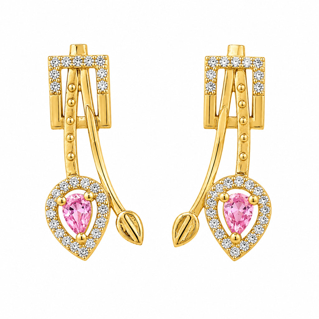 Rooh Pink Earrings