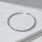 Celestial Prism Tennis Bracelet