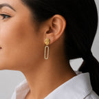 Noor Link Earrings