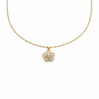 Petite White Blossom Necklace