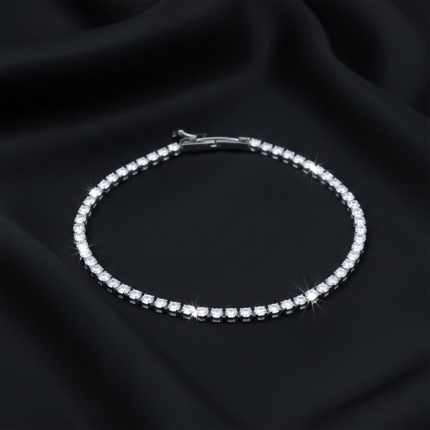 Celestia Luxe Diamond Tennis Bracelet