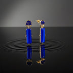 Royal Blue Opulence Earrings
