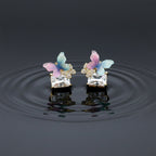 Rangrez Pastel Butterfly Earrings