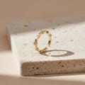Royal Bloom Zircon Ring