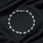 Noir Diamond Elegance Tennis Bracelet