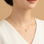Solitaire Diamond Pendant Necklace