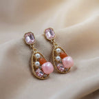 Pink Luxe Charm Earrings