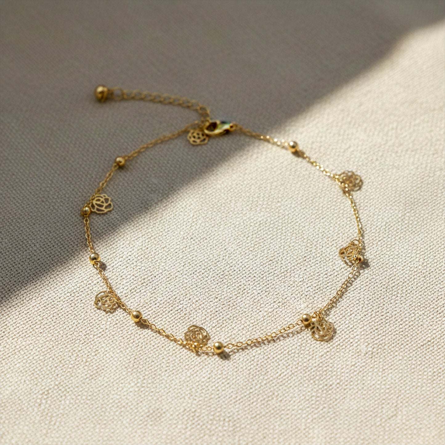 Divine Blossom Anklet