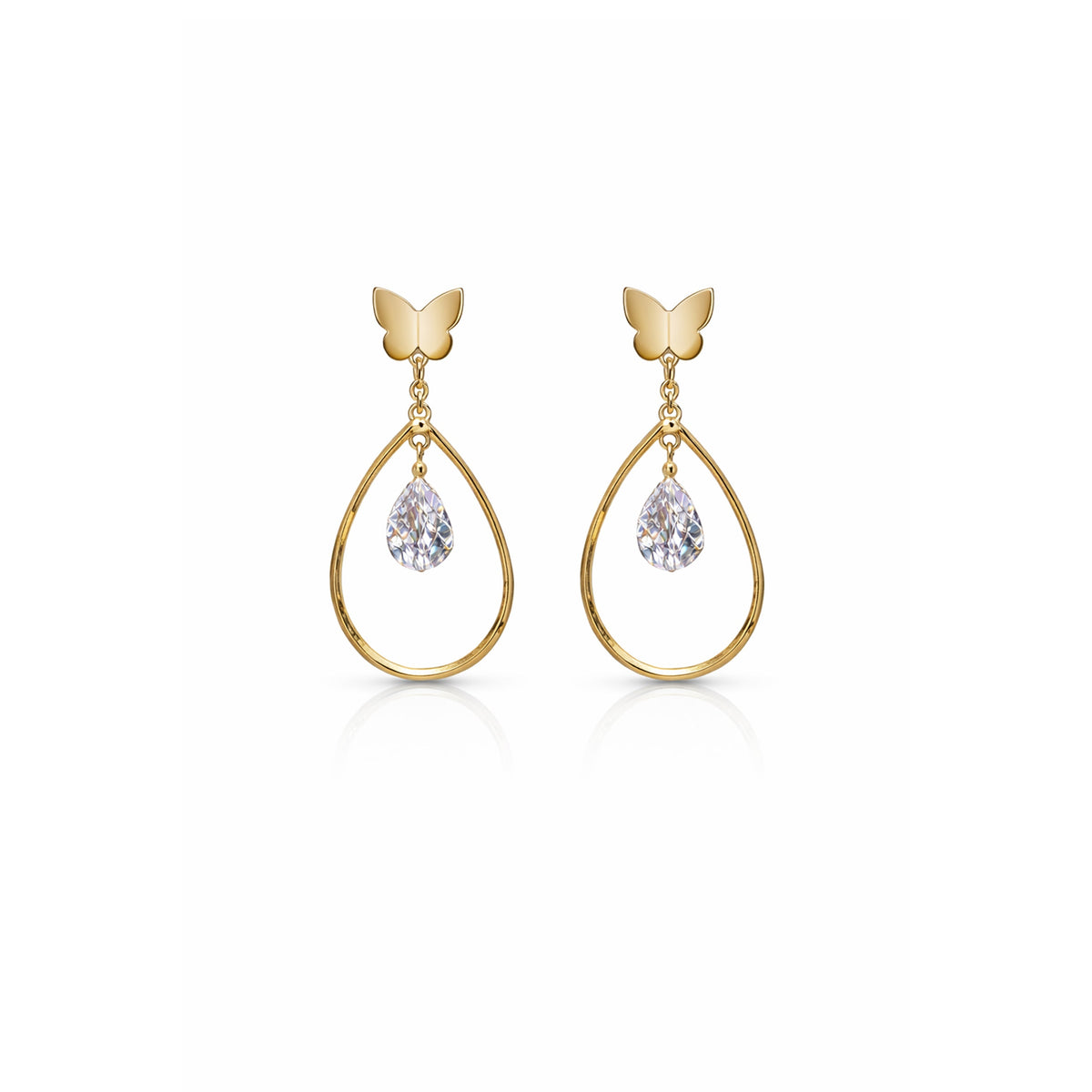 Flutter Gleam Earrings