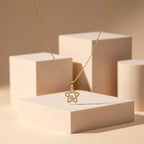 Luxury Crystal Star Gold Pendant Necklace