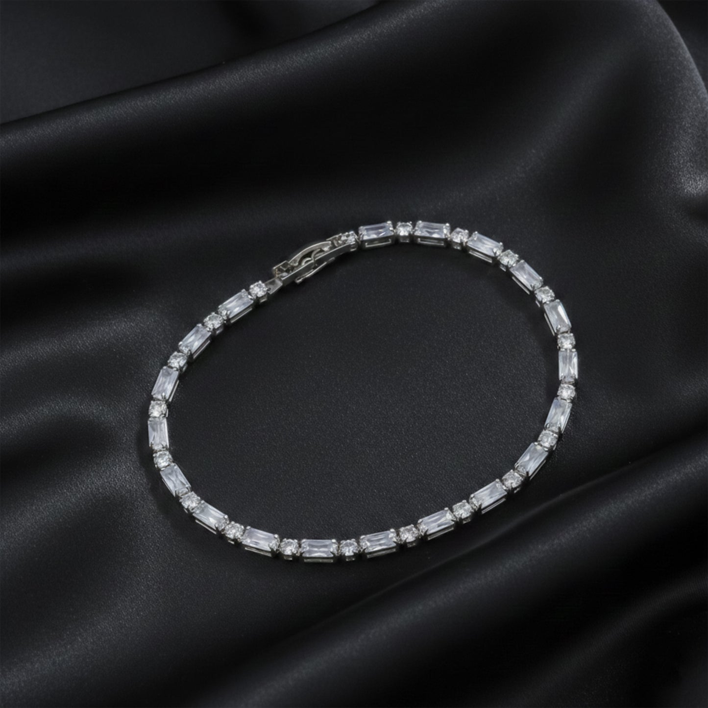 Diamond Aura Tennis Bracelet