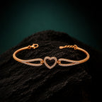 Roselle Heart Bracelet