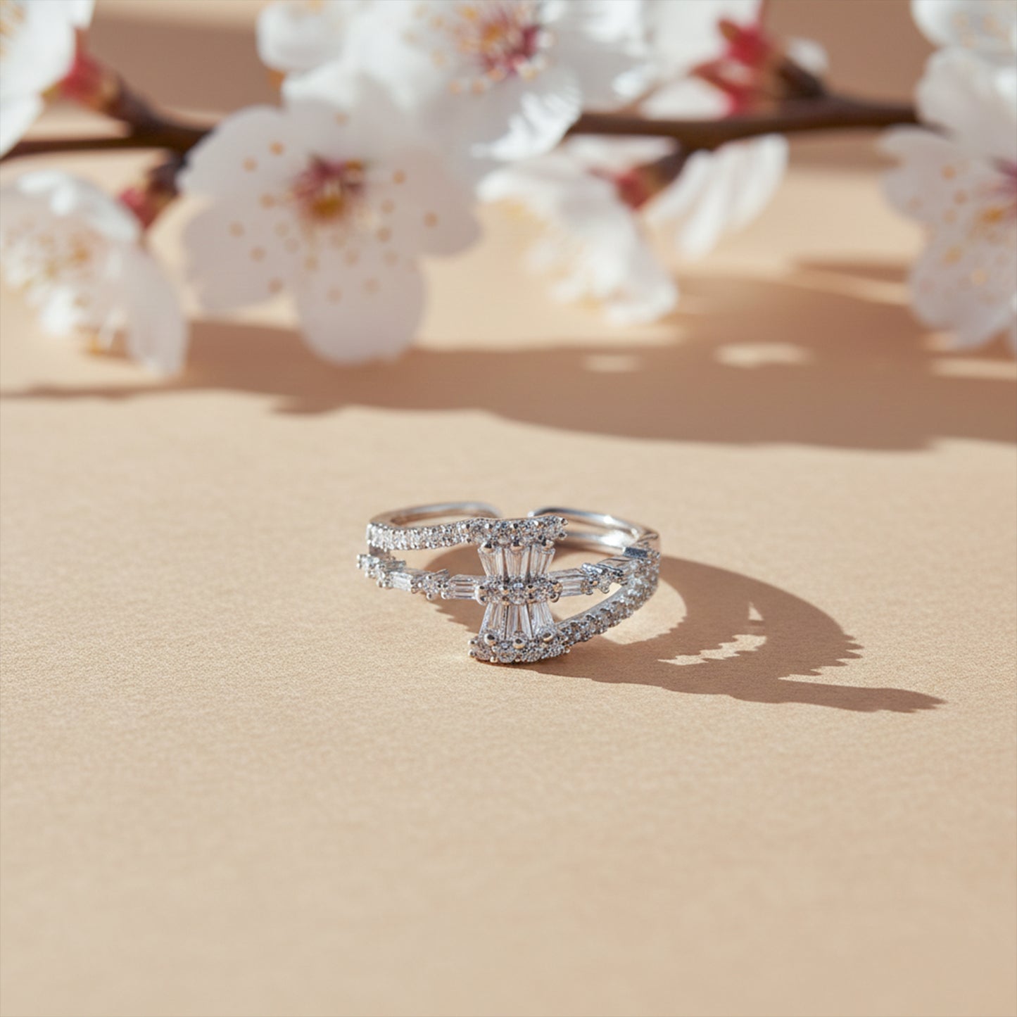 Royal Arc Baguette Diamond Ring