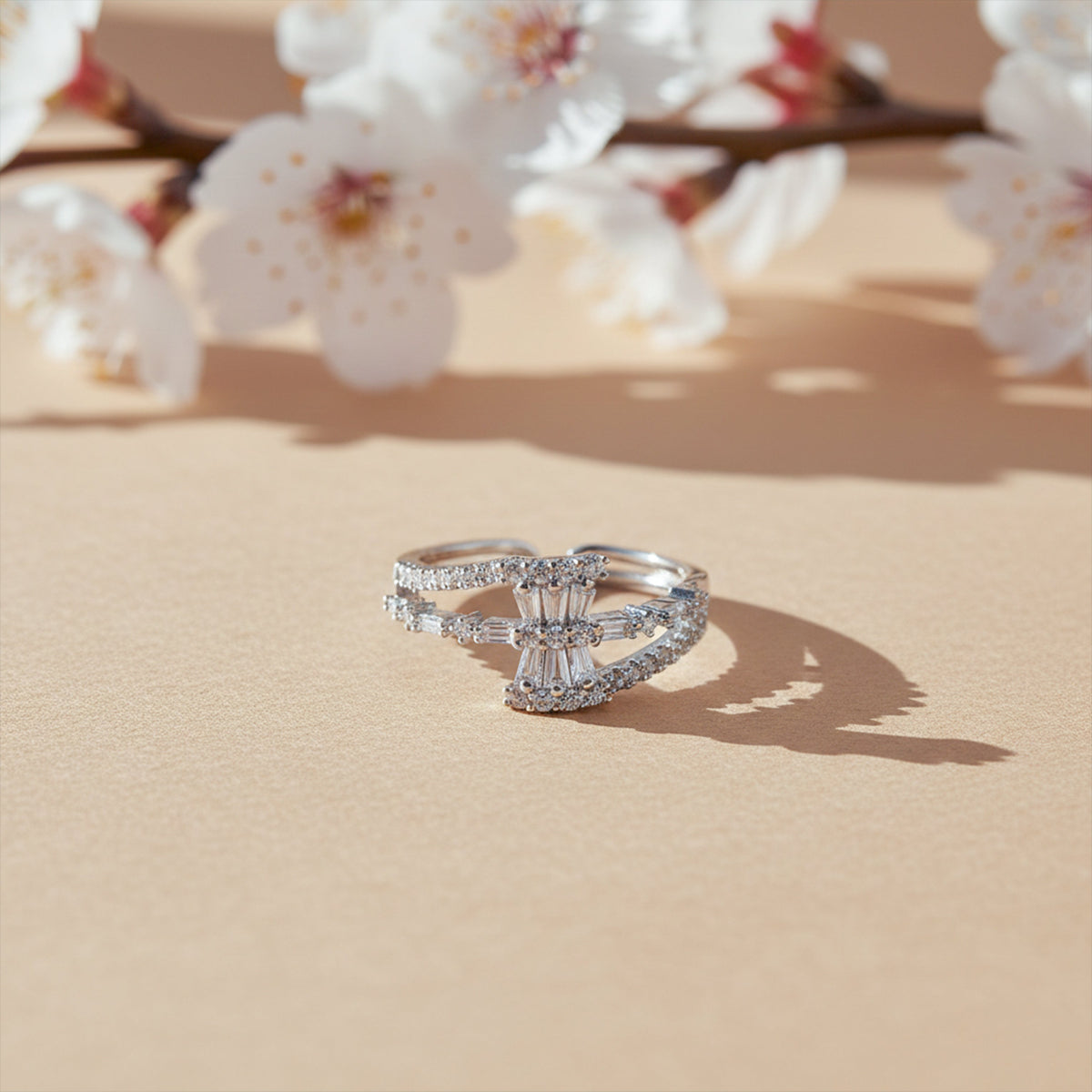 Royal Arc Baguette Diamond Ring