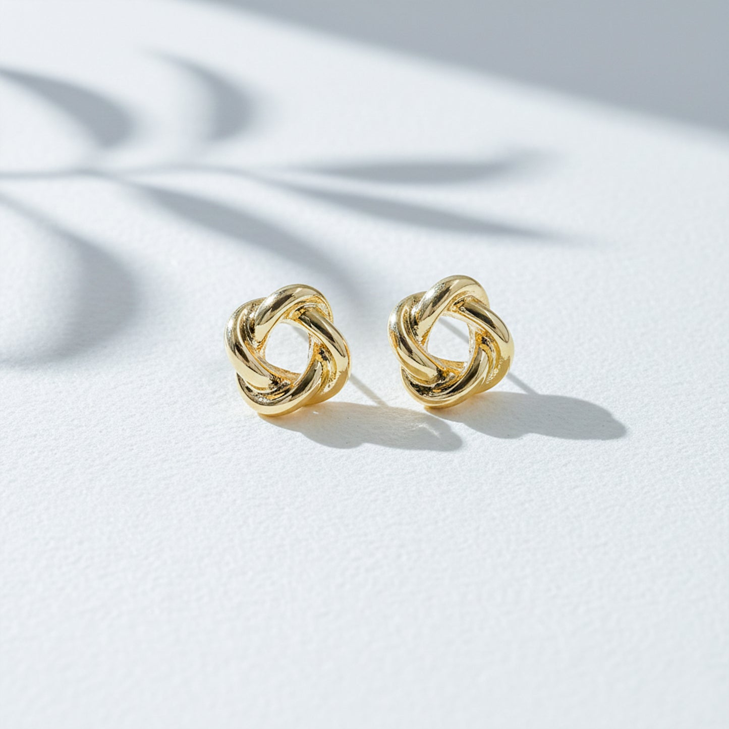 Classic Interlock Knot Earrings