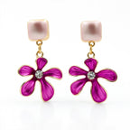 Blush Flower Chic Earrings