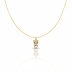 Crystal Leopard Pendant Necklace