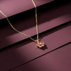 Rose Bloom Luxe Pendant Necklace
