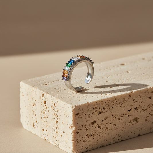 Prism Luxury Rainbow Stone Ring