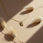 Teddy Bear Gold Necklace