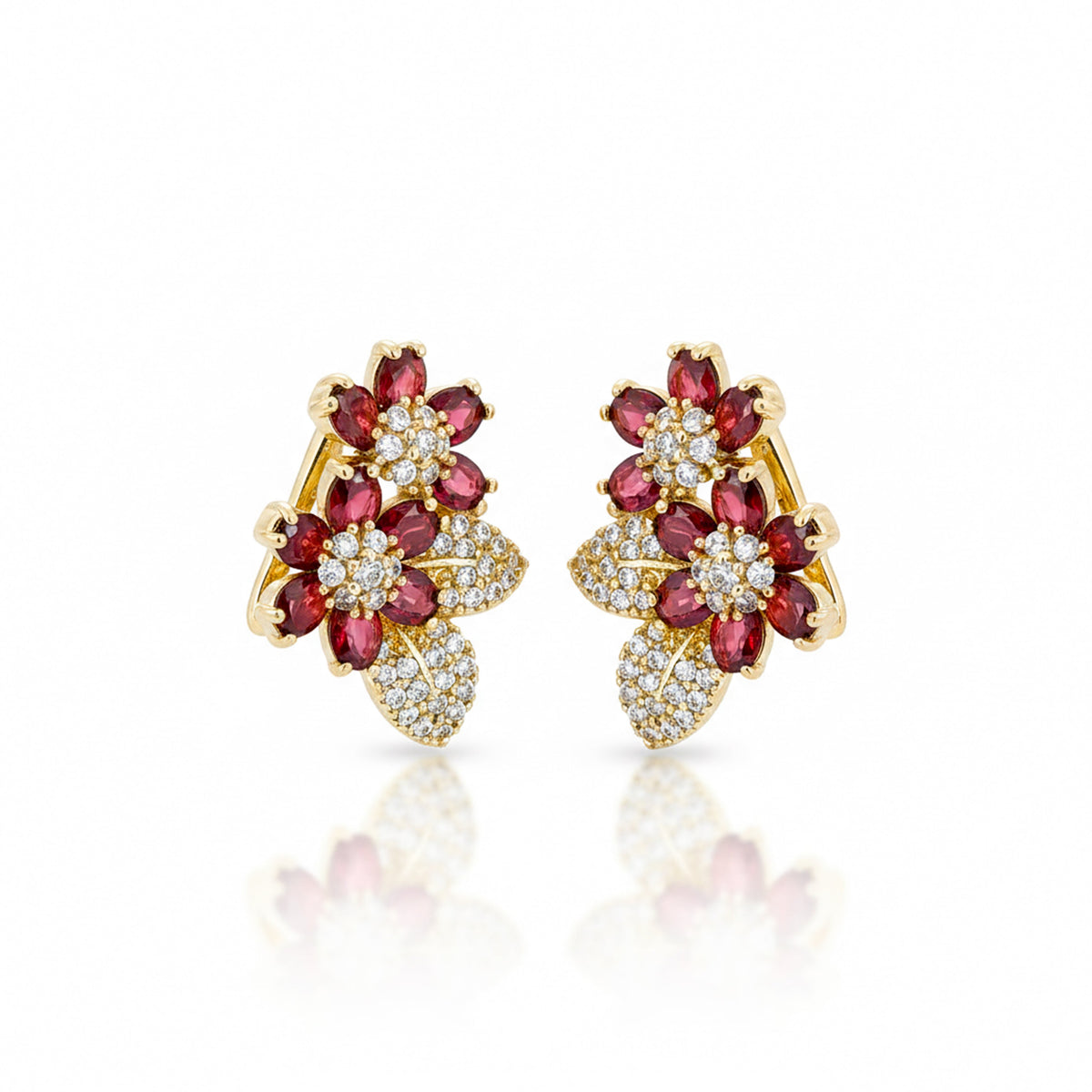 Gulnaar Shahi Crystal Earrings