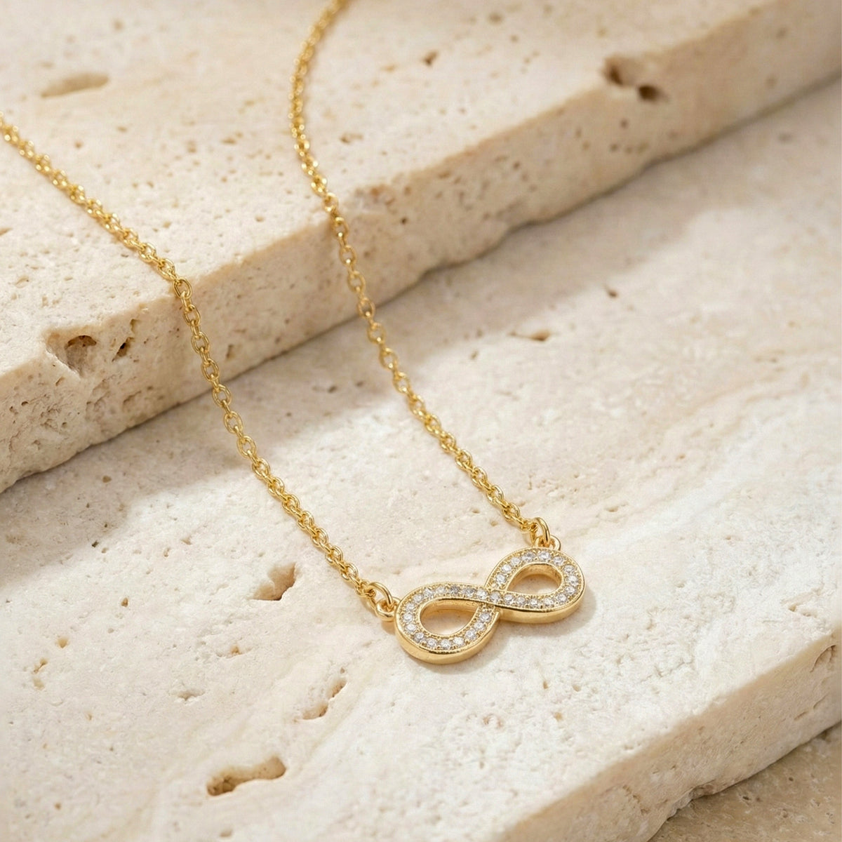 Lisha Infinity Necklace