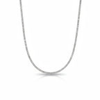Silver Diamond Tennis Necklace