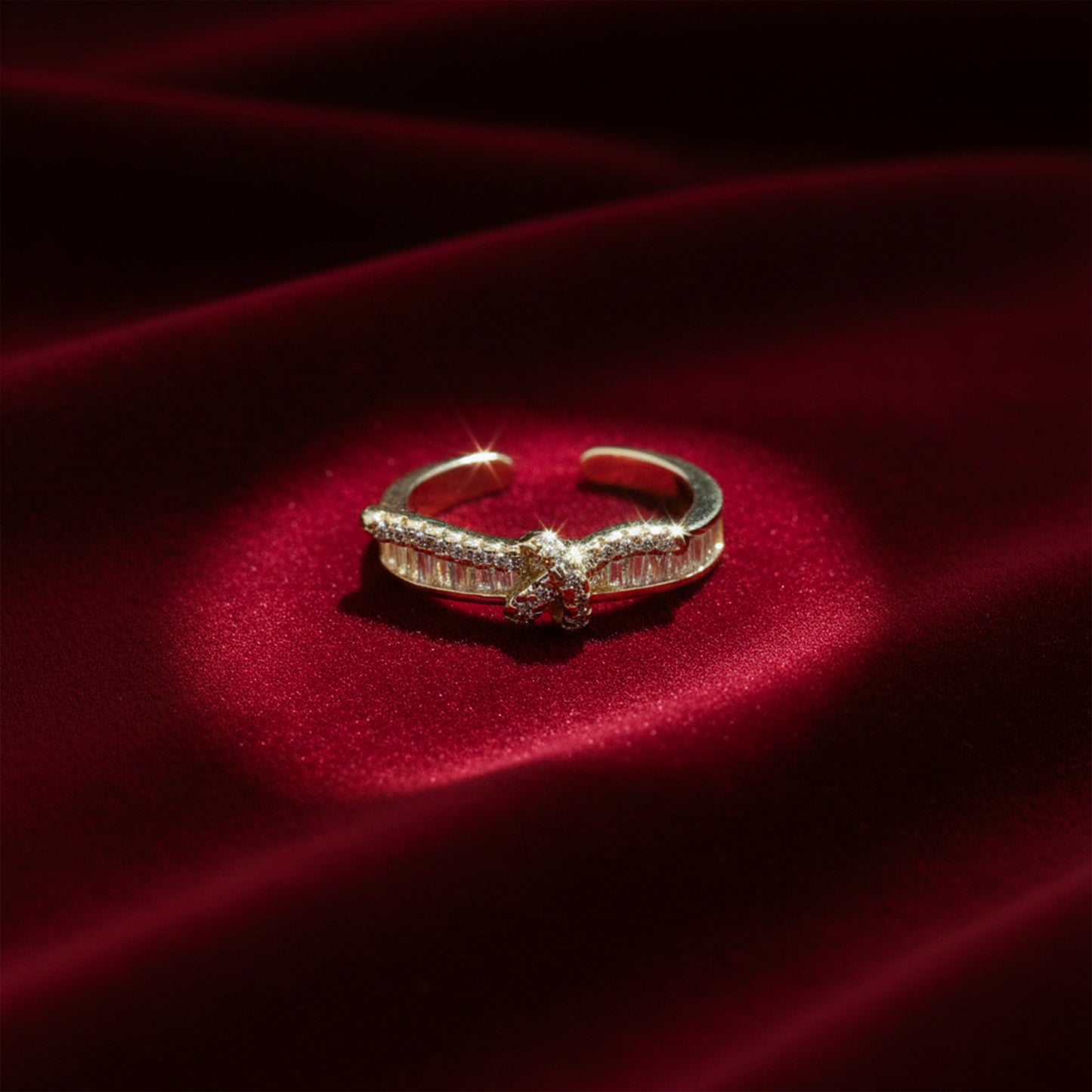 Luxe Infinity Knot Ring