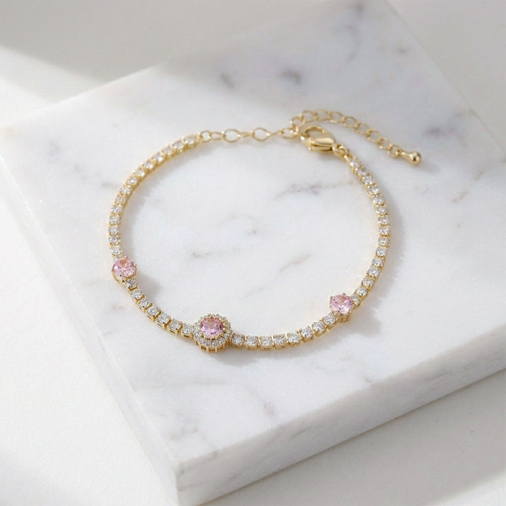 Eterna Pink Radiance Bracelet