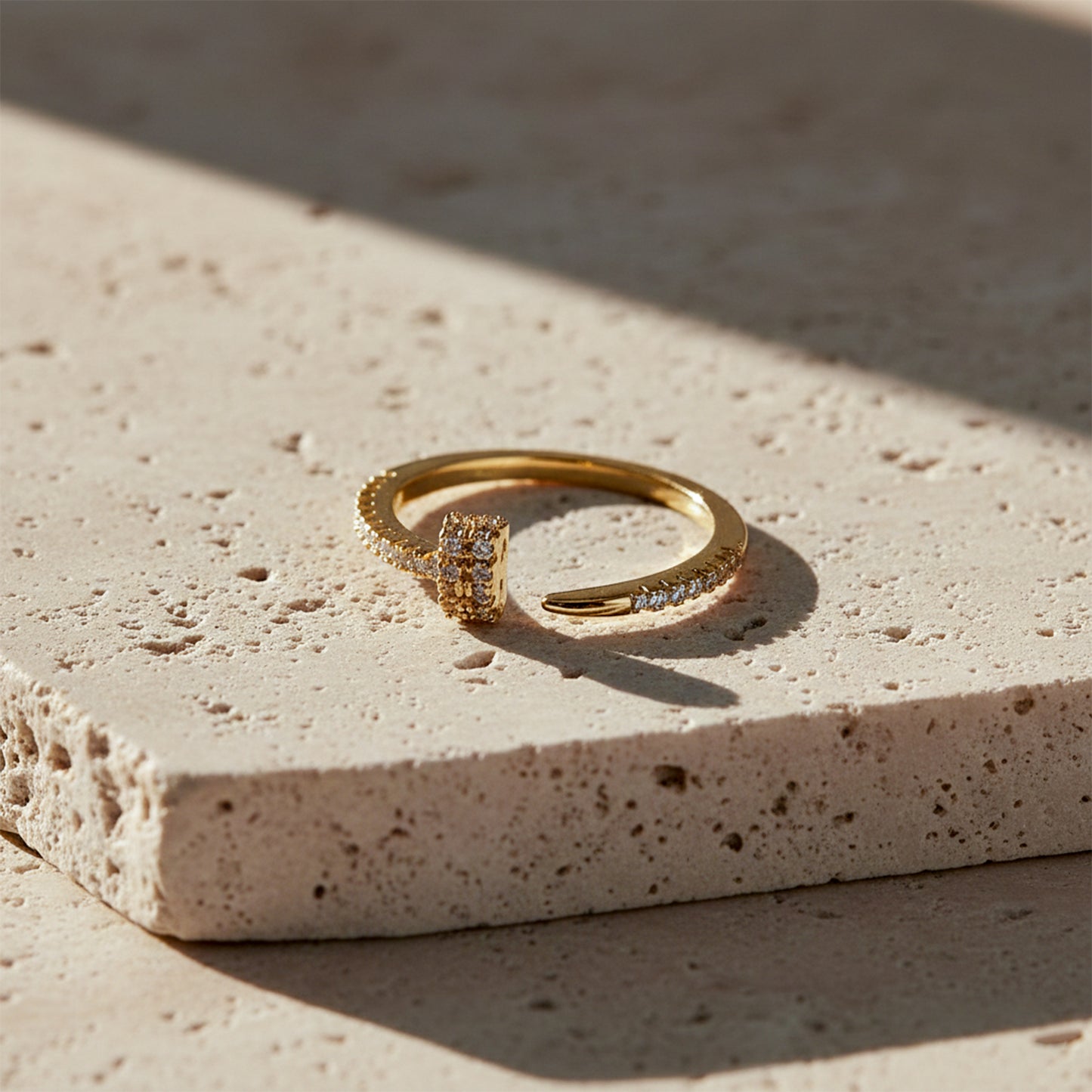 Golden Brilliance Diamond Ring