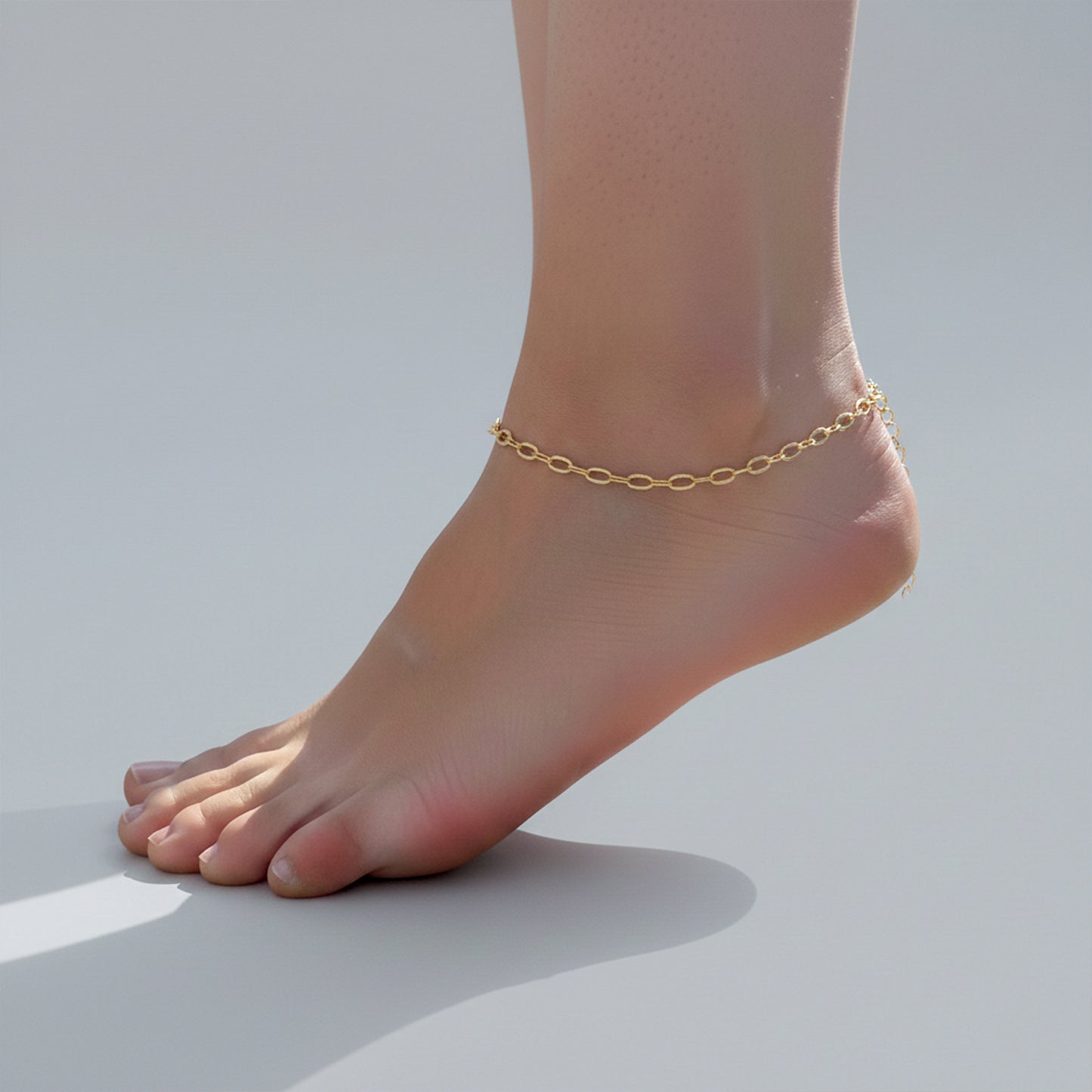 Celeste Fine Gold Anklet
