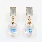 Iridesa Crystal Drop Earrings