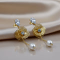 Ethereal Floral Drops Earrings