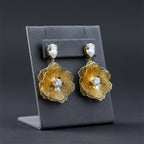 Zeenat Shahi Flower Drop Earrings