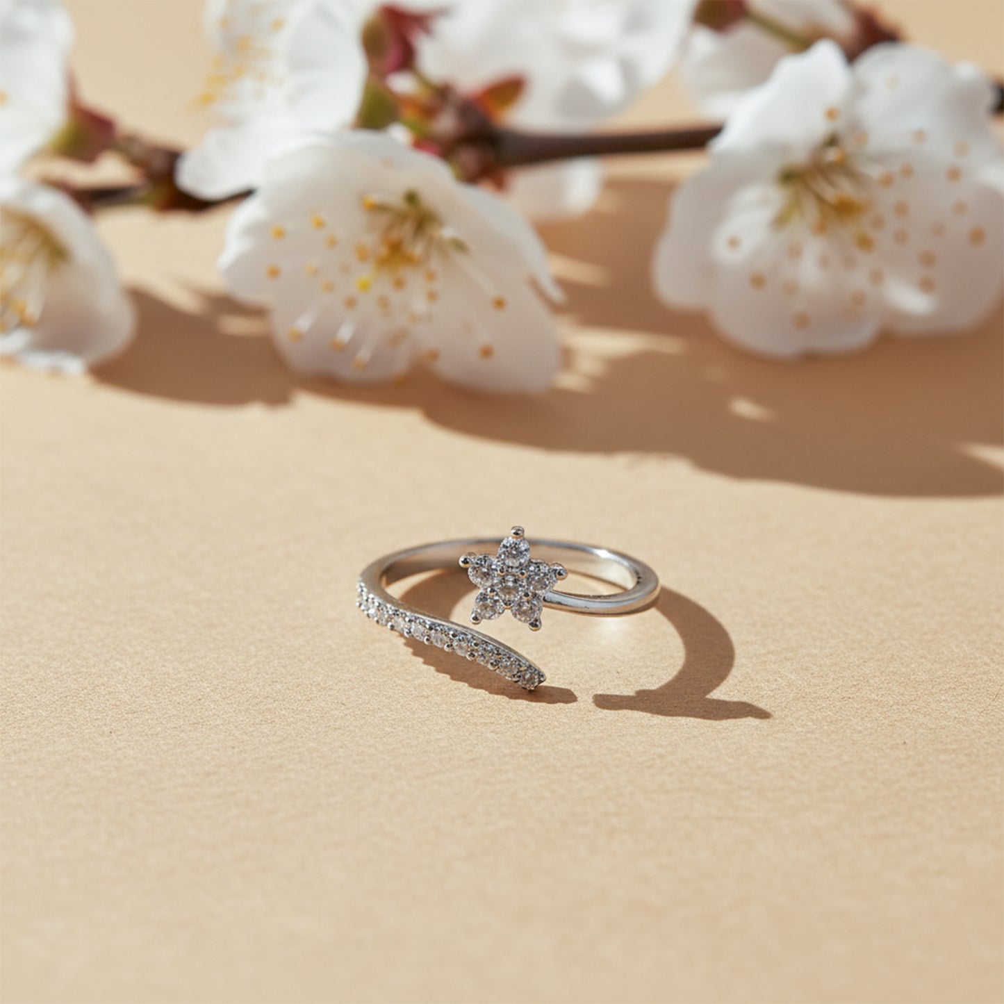 Celestial Star Diamond Ring
