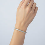 Classic Gold CZ Tennis Bracelet