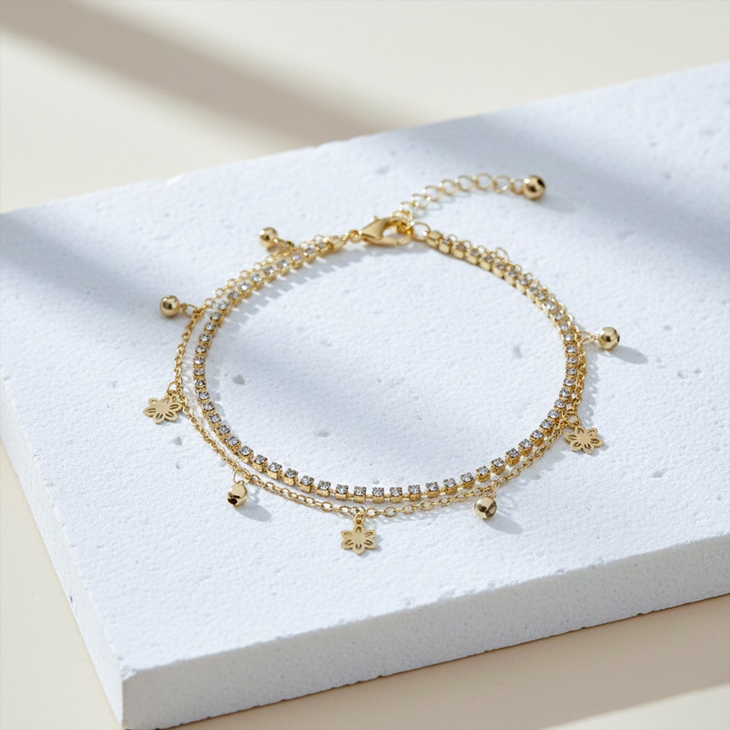 Aura Flora Premium Anklet