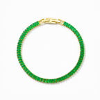 Regal Emerald Glow Bracelet