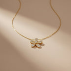 Luxe Floral Sparkle Necklace