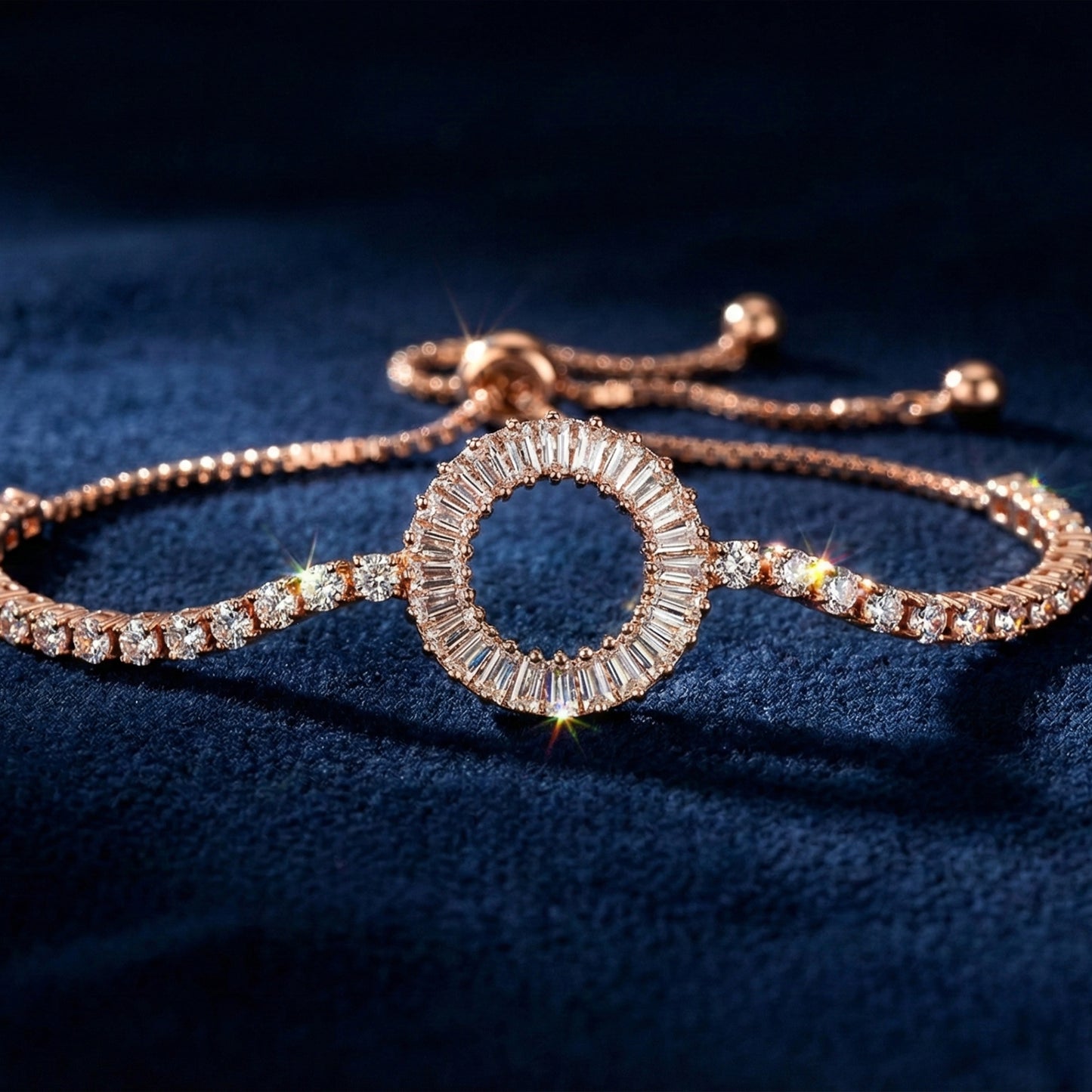 Round Adjustable Slider Bracelets