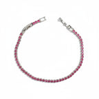 Ruby Radiance Luxe Tennis Bracelet