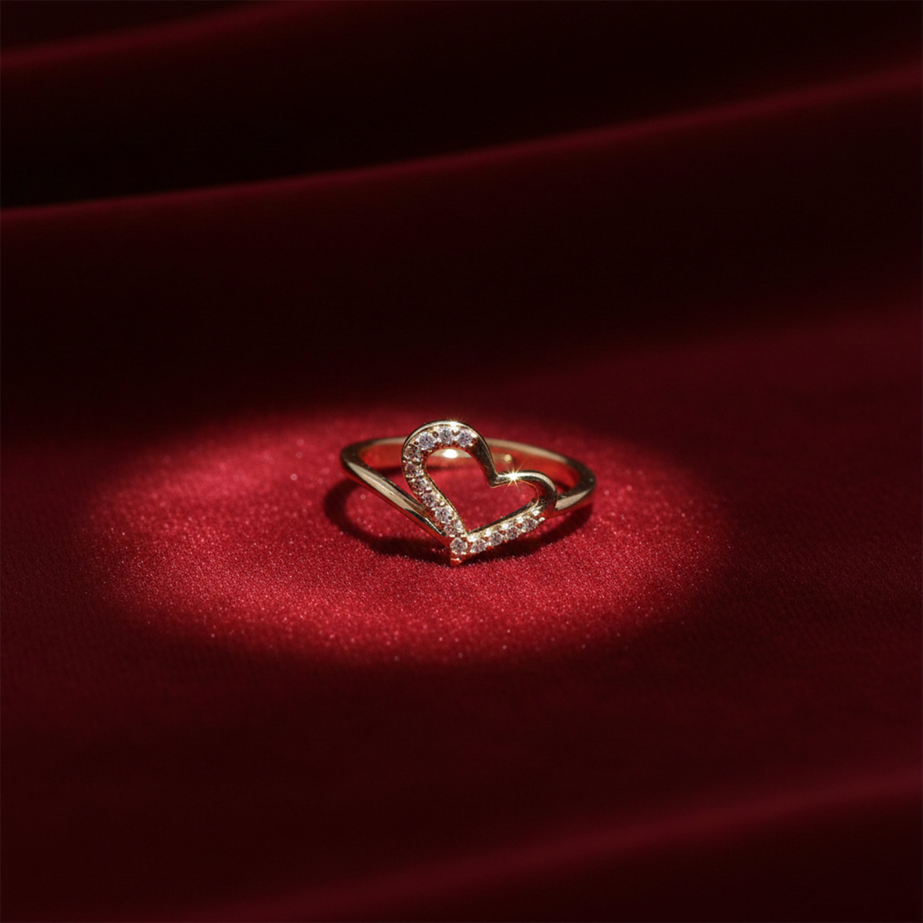Heart Sparkle Ring