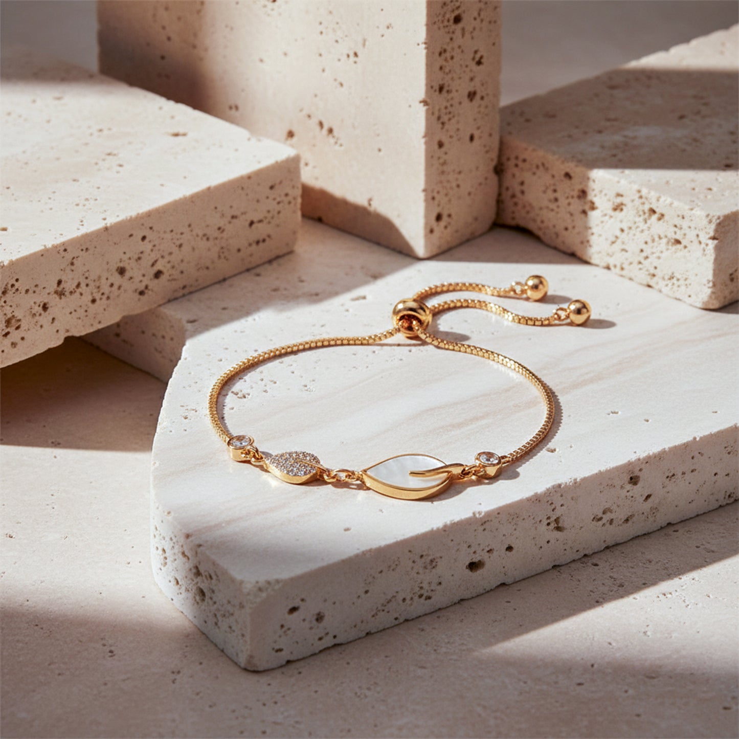 Resin Leaf Bracelets