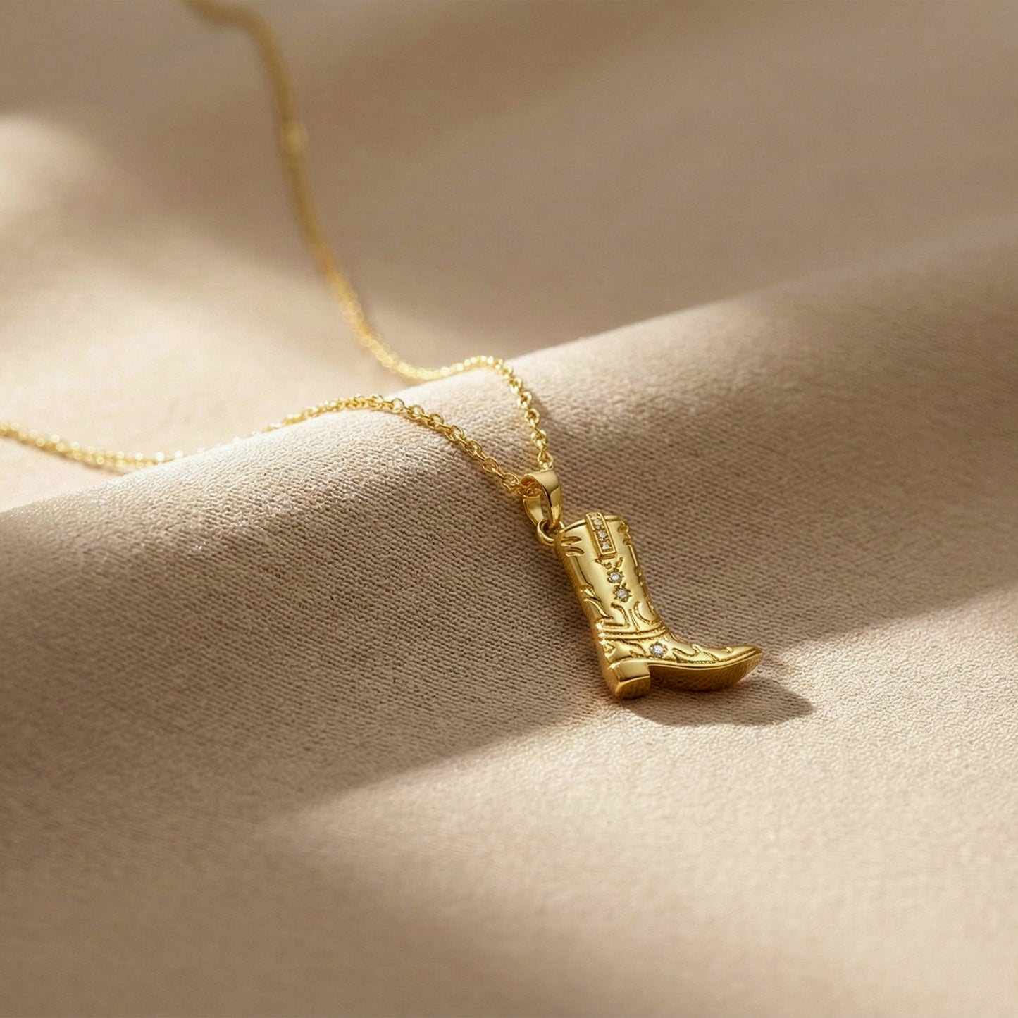 Aurielle Luxe Boot Necklace