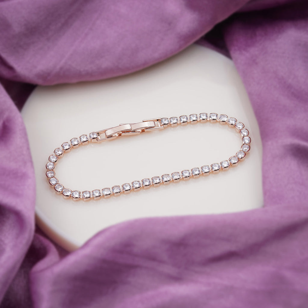 Radiant Line Crystal Bracelet