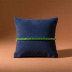 Green Emerald Tennis Bracelet
