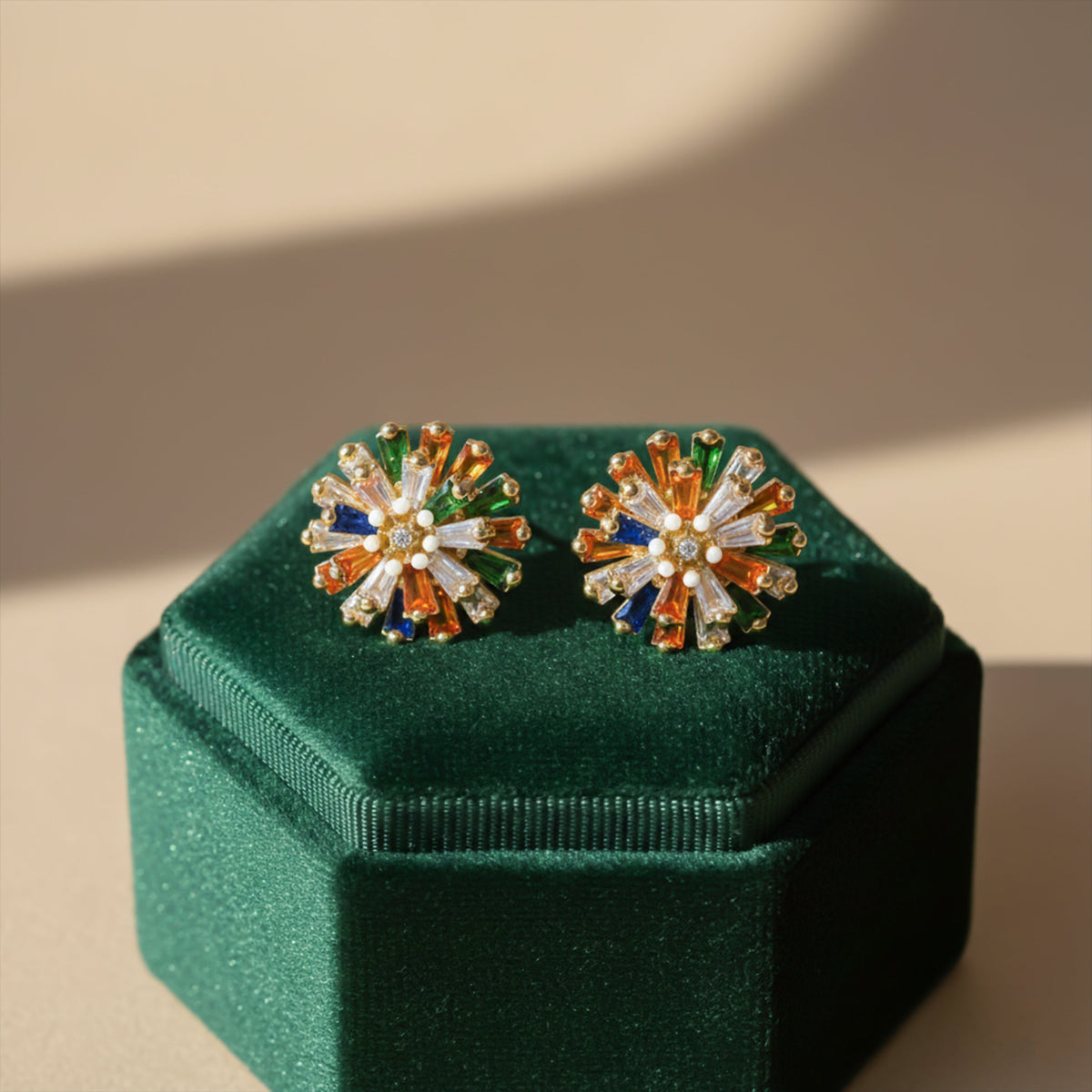 Radiant Luxe Stud Earrings