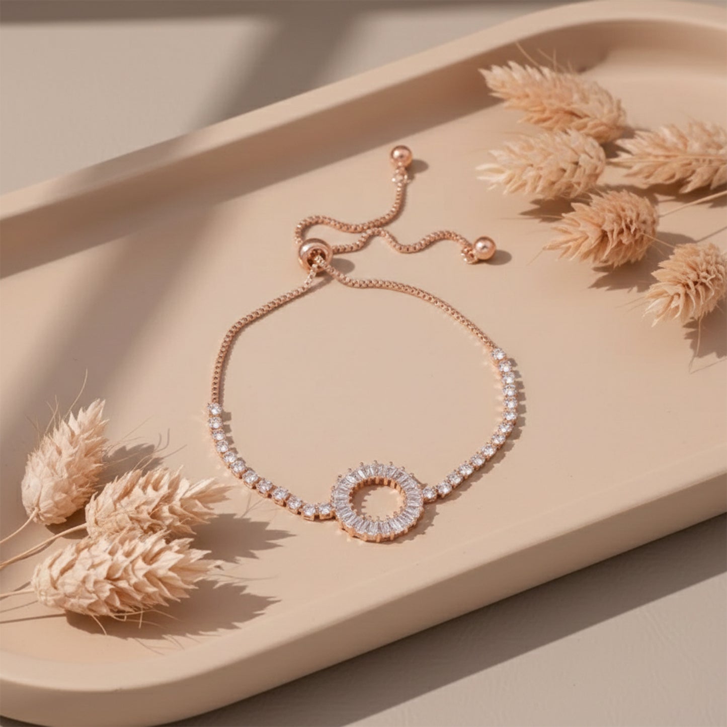 Round Adjustable Slider Bracelets