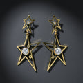 Galaxy Star Dangle Earrings