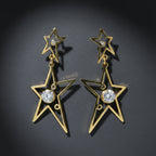 Galaxy Star Dangle Earrings